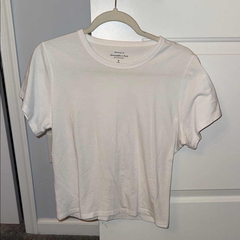 Abercrombie and Fitch White Tee